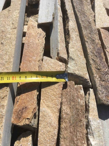 Горбушка златолит золотистый для облицовки купить в Заводоуковске