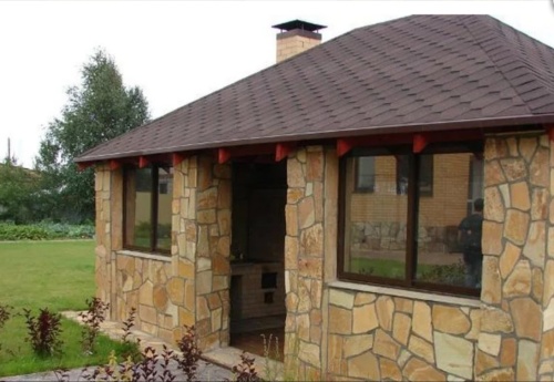 Плитняк златолит жёлтый для фасада 1,5-3 см купить в Заводоуковске