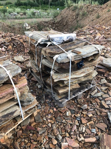 Плитняк кора дерева 50-100мм для пошаговых дорожек купить в Заводоуковске