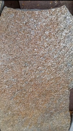 Плитняк златолит серебристый для цоколя, отмостки купить в Заводоуковске