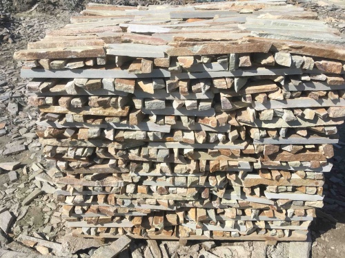 Горбушка златолит золотистый для облицовки купить в Заводоуковске