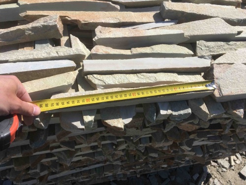 Горбушка златолит золотистый для облицовки купить в Заводоуковске