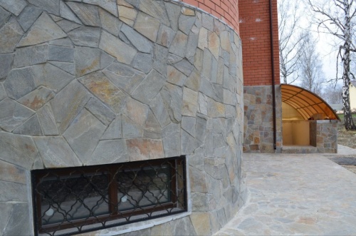 Плитняк златолит Уральский  для фасада купить в Заводоуковске